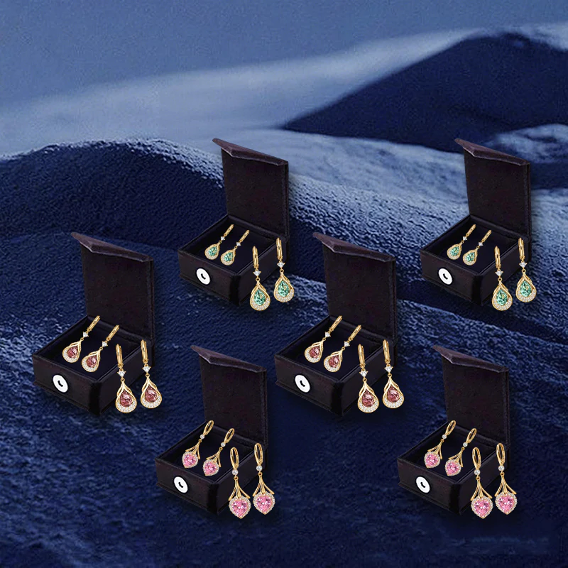 Oceahade™ Lymphvity Magnet Therapy Germanium Earrings (Worn once daily, visible changes in 7 days) Supports weight loss, diabetes management, sleep apnea, and joint pain relief 🍃