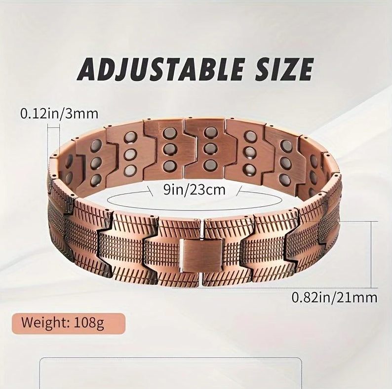 Oceahade™ Copper magnetic bracelet——Relieve fatigue and promote blood circulation