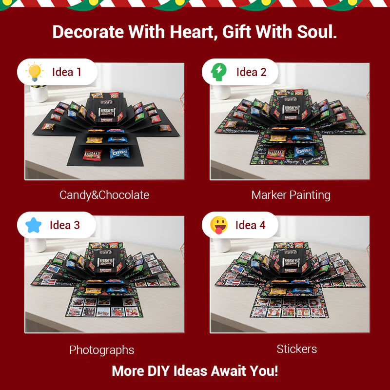 ⏰Christmas Limited Sale 60% OFF!!🎄50K+ SOLD! 🎁✨Surprise Explosion Gift Box Kit