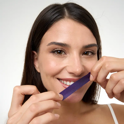 🦷Purple Teeth Whitening Strips🦷 - 7/21 Whitening Sessions - Safe for Enamel - Non Sensitive Teeth Whitening - Peroxide-Free