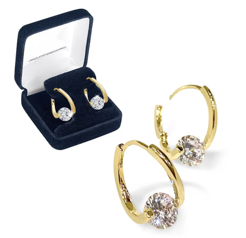 Oceahade™ Lymphvity MagneTherapy Germanium Earrings