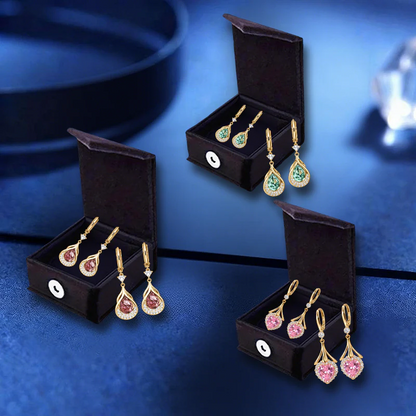 Oceahade™ Lymphvity Magnet Therapy Germanium Earrings (Worn once daily, visible changes in 7 days) Supports weight loss, diabetes management, sleep apnea, and joint pain relief 🍃