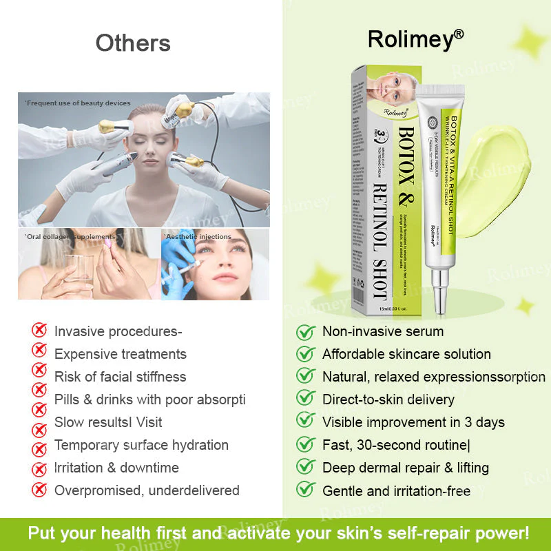 ✨👨‍⚕️ Doctor-Grade Wrinkle Lift You Can See | Botox & Retinol Wrinkle-Lift Cream | 💯 Full Refund If No Results | 🔥 Last Day 70% OFF