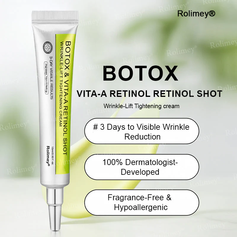 ✨👨‍⚕️ Doctor-Grade Wrinkle Lift You Can See | Botox & Retinol Wrinkle-Lift Cream | 💯 Full Refund If No Results | 🔥 Last Day 70% OFF