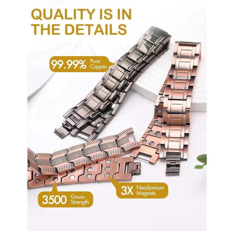 Oceahade™ Copper magnetic bracelet——Relieve fatigue and promote blood circulation
