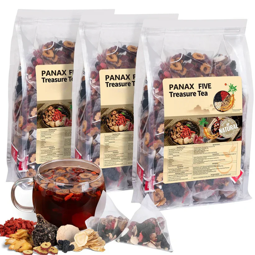 🌿 Panax & Mulberry Herbal Tea