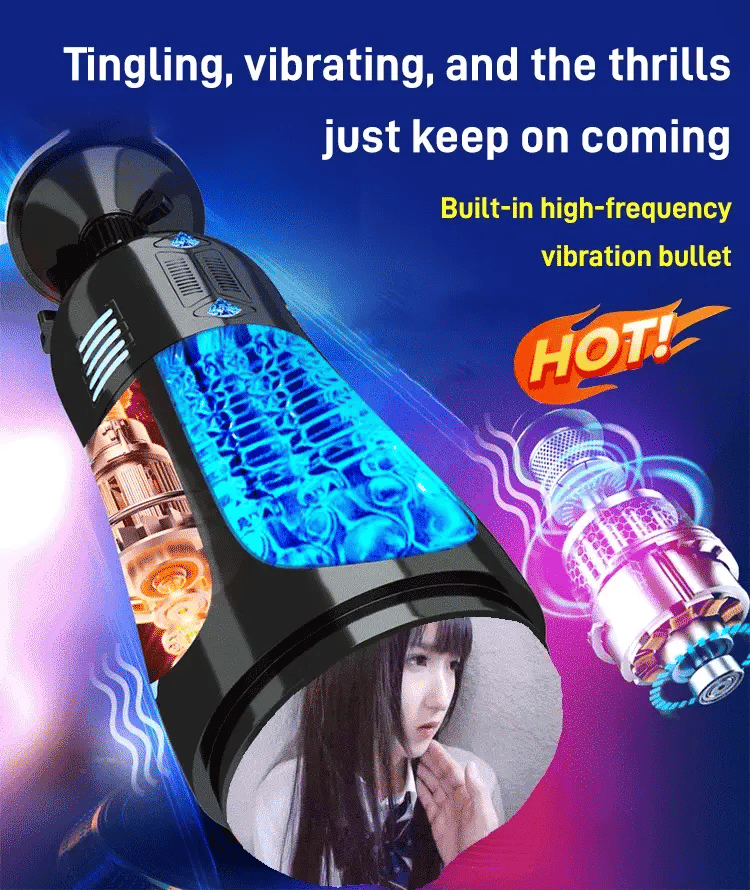 【Discreet Delivery】 Fully automatic, hands-free retractable relaxation cup