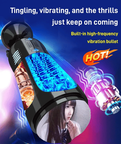 【Discreet Delivery】 Fully automatic, hands-free retractable relaxation cup